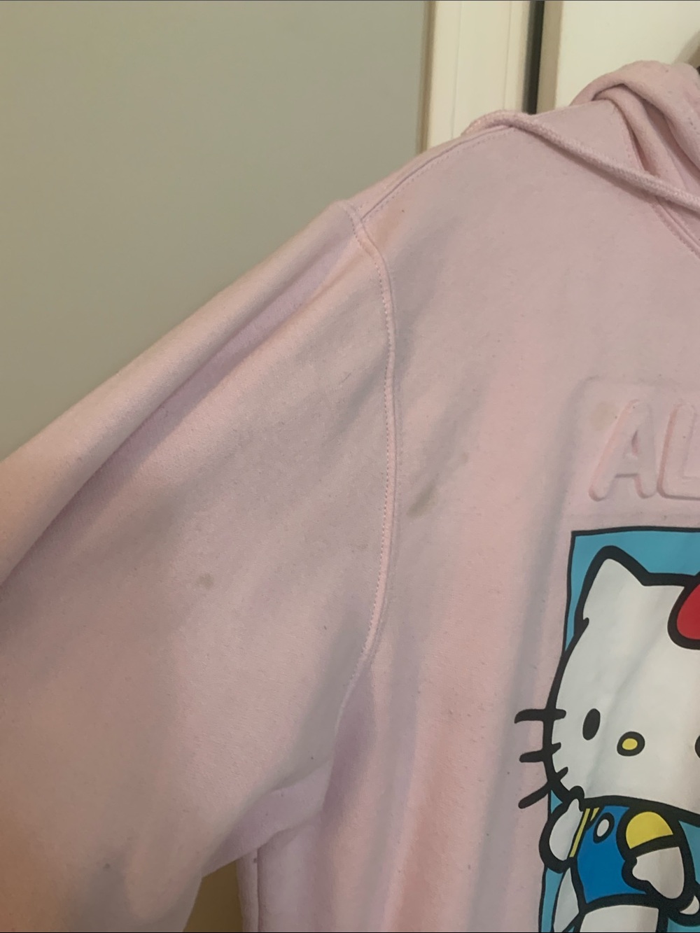 Hello Kitty Pink Graphic Hoodie - Picture 4 of 8